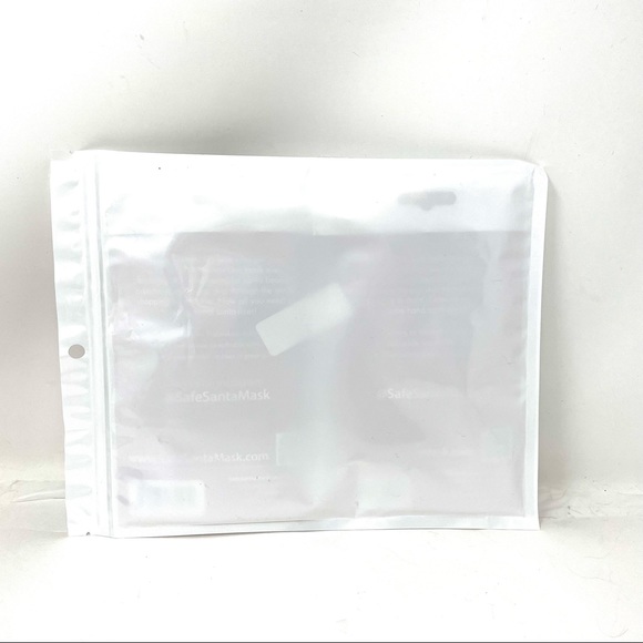 Safe Santa novelty face mask, unisex, New - Picture 5 of 5